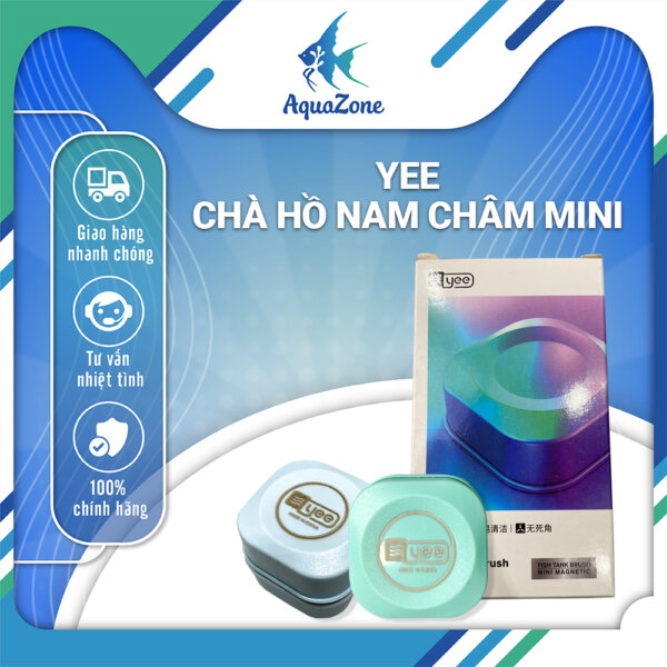 Nam Châm Chà Hồ Cá Mini Yee, Chà Hồ Siêu Sạch, Không Trầy Xước Kính