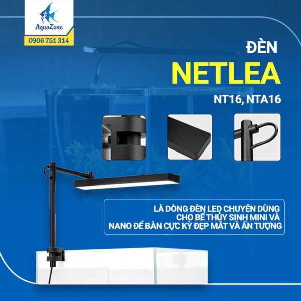 Đèn Netlea Nano NT16 NTA16 Nano cao cấp