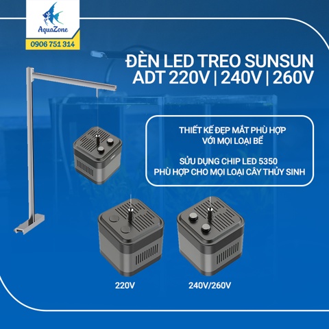 Đèn thủy sinh Sunsun ATD 220C 240C 260C