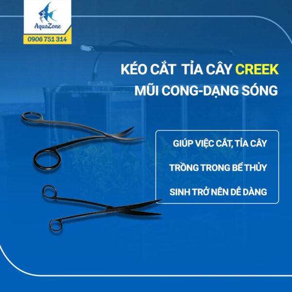 Kéo cắt tỉa cây thủy sinh Creek