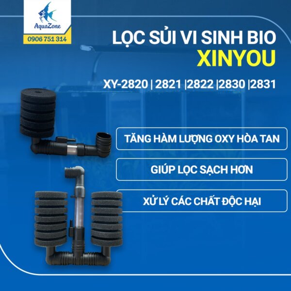 Lọc sủi vi sinh Bio Xinyou XY (2820 ~ 2831) Lọc sạch bể cá
