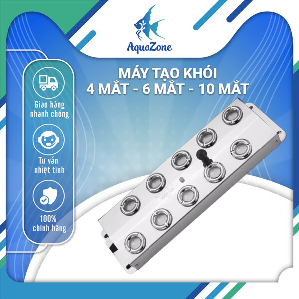 Máy tạo khói bể cá, phun sương 4 mắt 6 mắt 10 mắt 12 mắt cho hồ cá koi, máy tạo độ ẩm, trang trí hòn non bộ