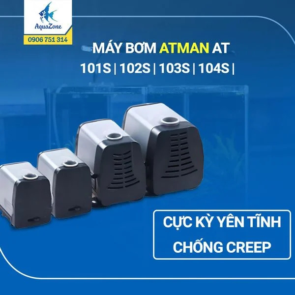 Máy bơm nước bể cá atman 101s 102s 103s 104s