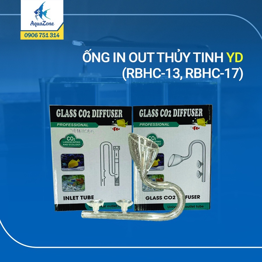 Ống Out thuỷ tinh YD (RBHC-13, RBHC-17) Ống Out thuỷ tinh YD RBHC-13, RBHC-17