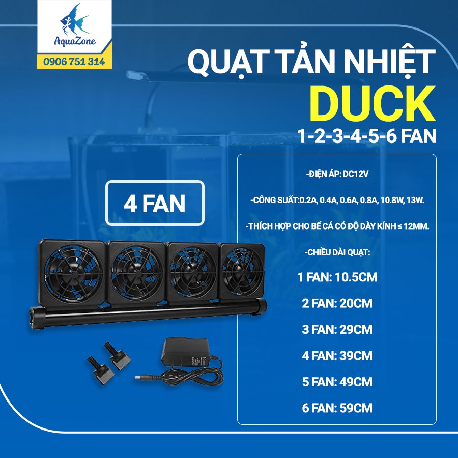 Quạt tản nhiệt Duck 1 - 2 - 3 - 4 - 5 - 6 FAN Quạt tản nhiệt Duck 1 2 3 4 5 6 FAN