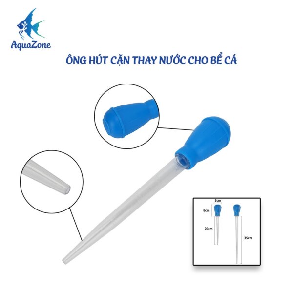 ảnh chi tiết Ống hút cặn thay nước cho bể cá 8