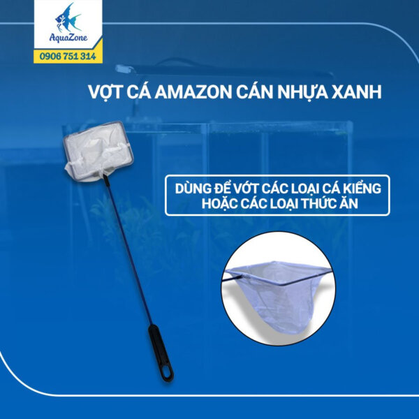 Vợt Bắt Cá Cảnh Amazone Nhiều Kích Thước
