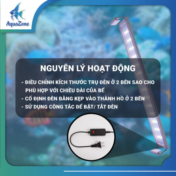 ảnh đại diện Đèn led máng hồ cá XML 4in1 WRGB 4