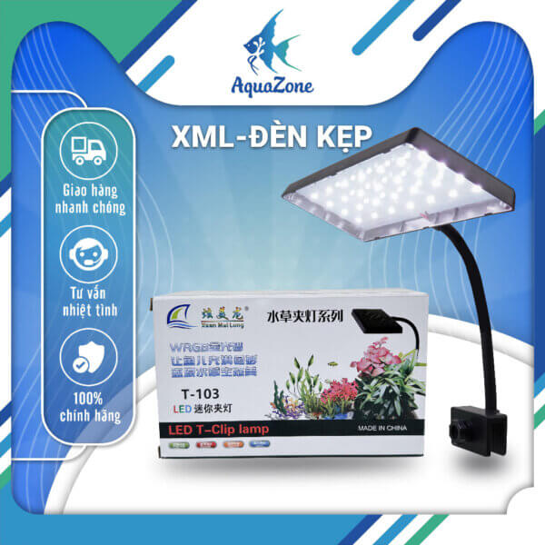 Đèn Kẹp Hồ Cá Nano XML 20 Và 28 Bóng Tiết Kiệm Điện, Siêu Sáng