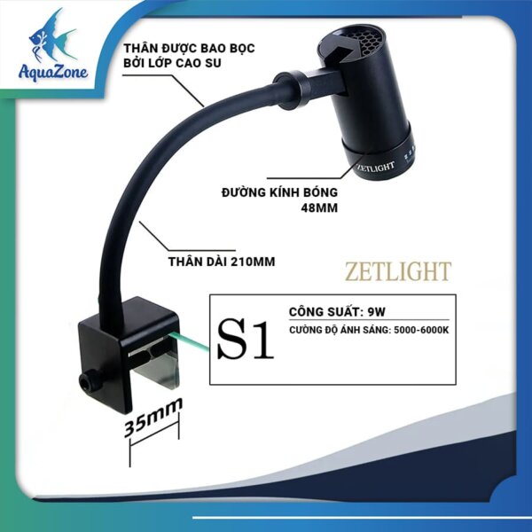 ảnh chi tiết Đèn rọi Zetlight S1 4