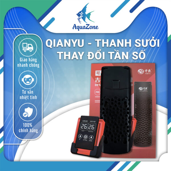 Sưởi bể cá QIANYU thay đổi tần số có bảng điều khiển cảm ứng thế hệ mới 300w 500w 800w 1000w