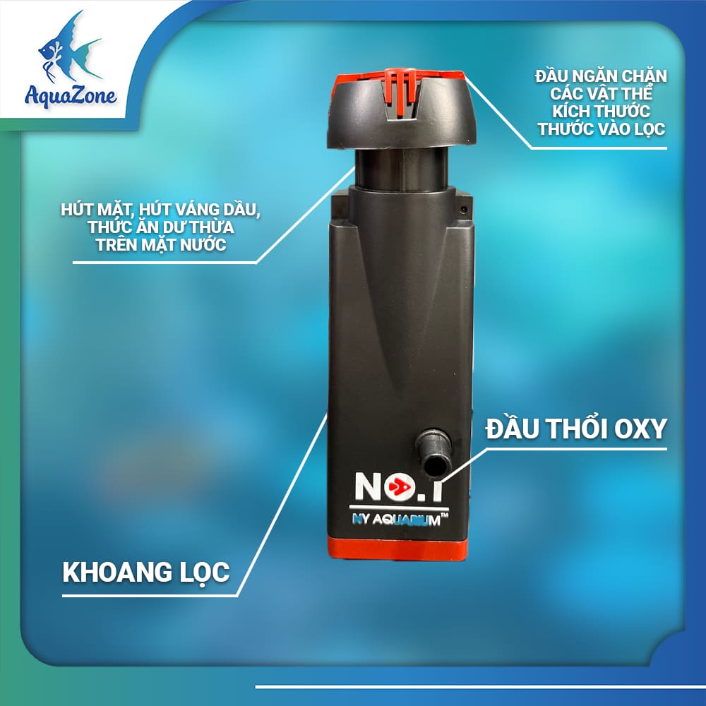 ảnh chi tiết Lọc nước cho bể cá NO.01 4