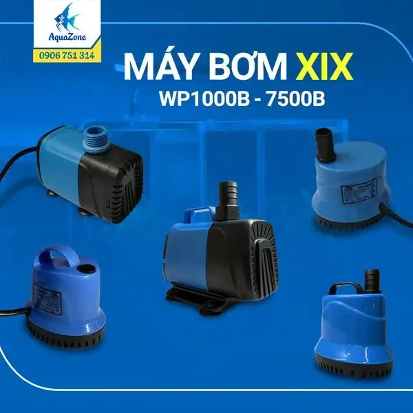 Máy bơm hút đáy Xin Xiu (XIX) WP550B 7500B hút cặn bể cá