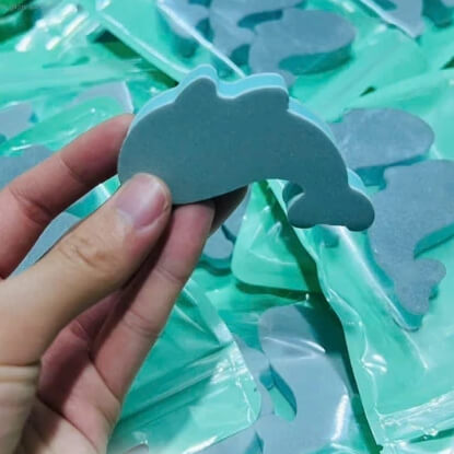 Cục tẩy cặn canxi hồ cá chuyên dụng không gây trầy xước kính bể